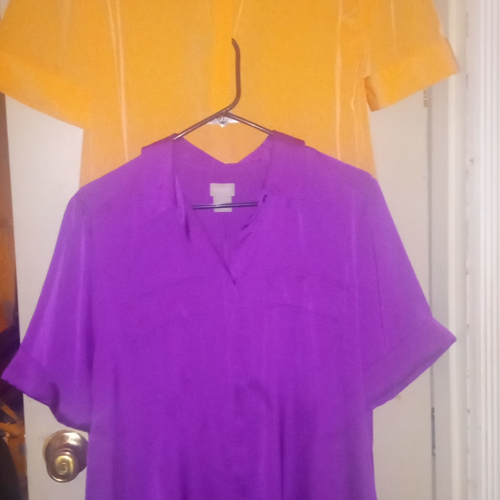 Chico's Purple Blouse
